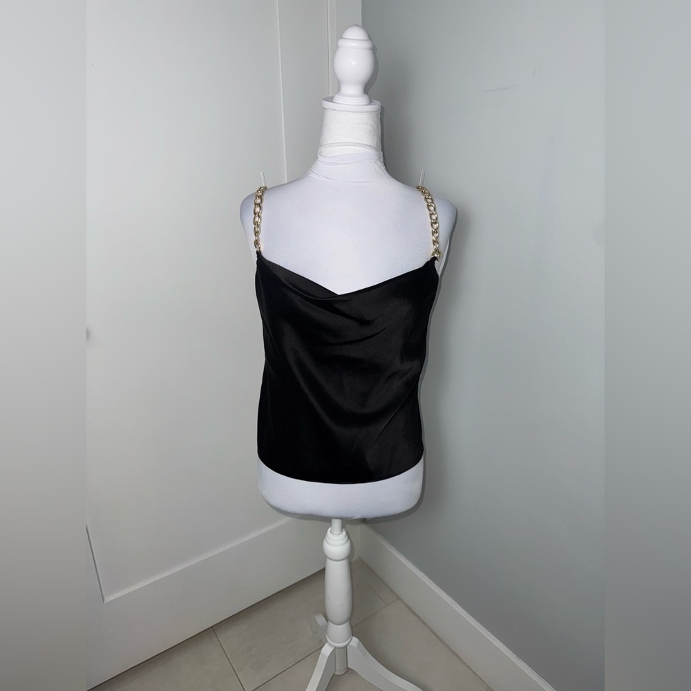 Alice + Olivia Harmony Draped Tank Top/ Size Small - Picture 6 of 13